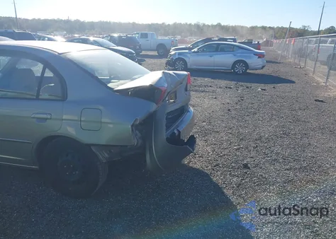 2004 Honda Civic Lx z USA, uszkodzony, nr VIN 2HGES15544H505035